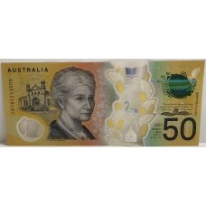 AUSTRALIA 2018 . FIFTY 50 DOLLARS BANKNOTE . LOWE/FRASER . LAST PREFIX IB